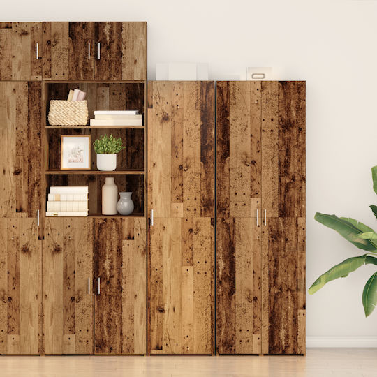 Dulap De Sufragerie Din MDF Lemn Uzat 45x42.5x185cm