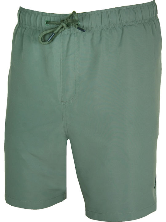 Double Herren Badebekleidung Bermuda Grün