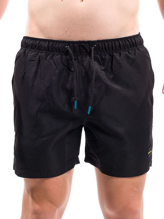 Double Men's Swimwear Bermuda Black