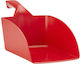 Plastic Small Red Hand Scoop Vikan 56774 0.5 Lt