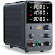 Surse de Alimentare pentru Laborator 0-30 V 0-10 A 300 W Ecran Led Ventilator de Răcire Protecție la Supraîncărcare Ocp 15w Port Usb Stabilizare Tensiune Curent Cv Cc