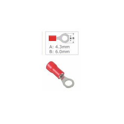Кабелен Клема St-002 Rv 1.25-4l 100 Броя Червени