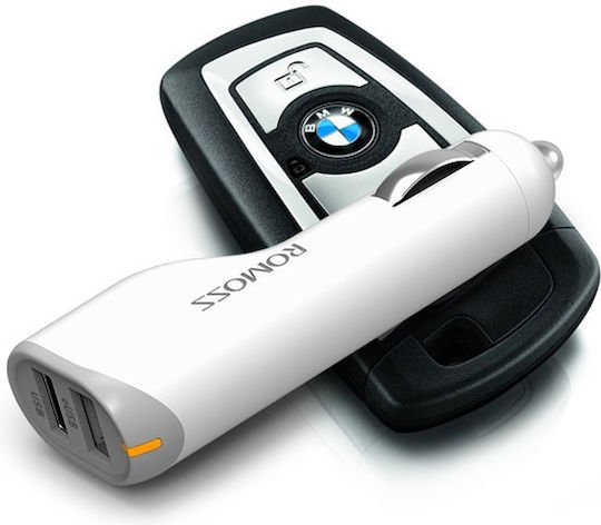 Romoss Автомобилен Зарядно Устройство 90W с Едно Гнездо 1xUSB-A