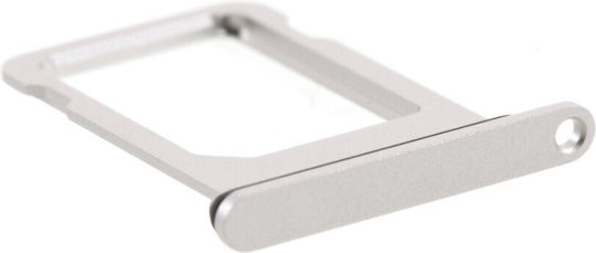 Sim-Kartenhalterung Silber für iPhone 12.