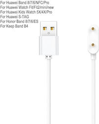 Μαγνητικός Φορτιστής για Huawei Smart Band 9, 8, 7, 6 Μαύρος