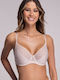 Bra without Padding Underwire Beige