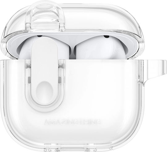 AmazingThing Minimal Case Silicone in Transparent color for Apple AirPods 4