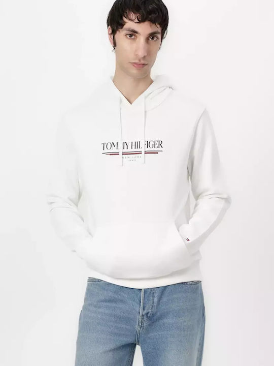 Tommy Hilfiger Sweatshirt with Hood White