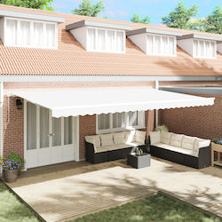 vidaXL Τεντόπανο Λευκό 6x3.5m vidaXL Τεντόπανο Λευκό 6x3.5m