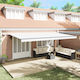 vidaXL Awning fabric White