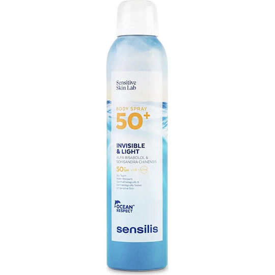 Sensilis Unsichtbares & Leichtes Körper Spray Spf50+ 250 Ml