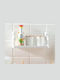 Raft De Baie Montat Pe Perete Plastic 14x31.5x12cm Albă