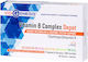 Viogenesis Vitamin B Complex Depot Βιταμίνη για Ενέργεια, Ενίσχυση του Ανοσοποιητικού & το Νευρικό Σύστημα 30 ταμπλέτες