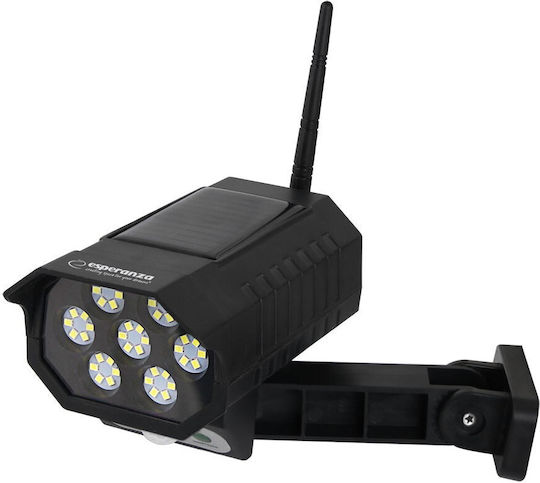 Esperanza Phantom Solar Dummy Surveillance Camera with LED Lighting