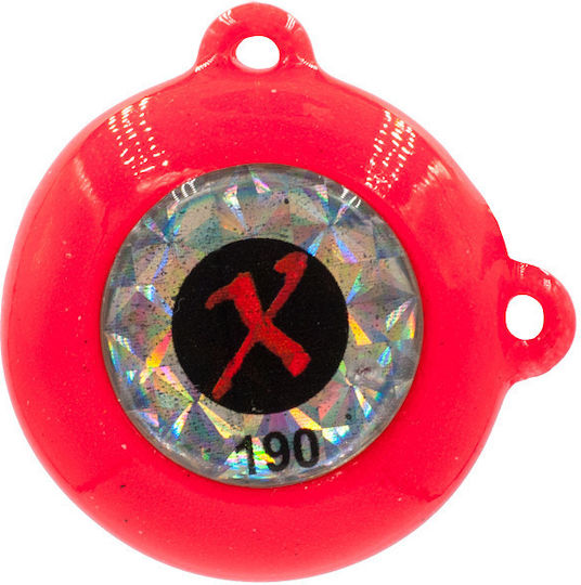 X-paragon Bottom Eye Slim Short Guard Glow Fluorescent 70g Red