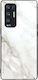 Sonique Marble Series Case Oppo Find X3 Neo 5g White