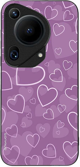 Sonique Heart Series Case Huawei Pura 70 Ultra Purple