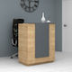 Megapap Gemini Office Reception L90xW50xH110cm