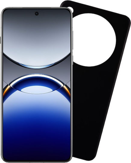Volte-Tel Back Cover Σιλικόνης με Λουράκι Μαύρο (Oppo Find X8 Pro)