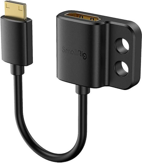 Mini HDMI La HDMI Feminin Adaptator C La A 4k 14 Cm Lungime Montare Șuruburi 1/4-20 Cameră Mini HDMI Port Asemănător Cu Nikon Z6 Z7 D780 Canon EOS RP 5D Mark IV