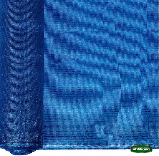 Grasher Ε125 Δίχτυ Σκίασης Μπλε σε Ρολό 5x50m 120gr/m²