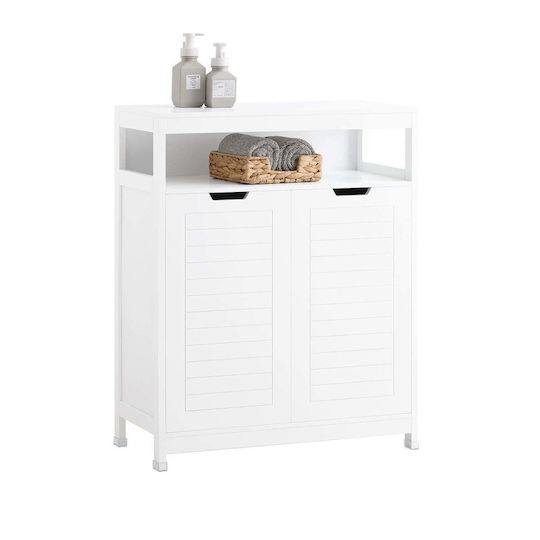 SoBuy Ντουλάπι Μπάνιου 35x35x90cm Λευκό