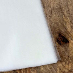 Tulle Handkerchief Set/100 35x35cm White