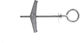 Drywall Screw Anchor Loop M5x70 4 Pieces Ticki Tox