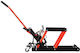 Cric Hidraulic Pneumatic Capacitate 680 Kg Înălțime de Ridicare 119-381 Mm 4 Roți 8-20 Bar