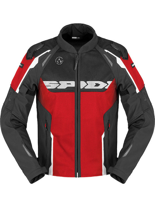 Spidi Race Warrior 2 Net Men's Jacket Summer Red