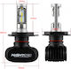 Nighteye Λάμπες Αυτοκινήτου H7 LED 6000K Ψυχρό Λευκό 12-24V 25W 2τμχ