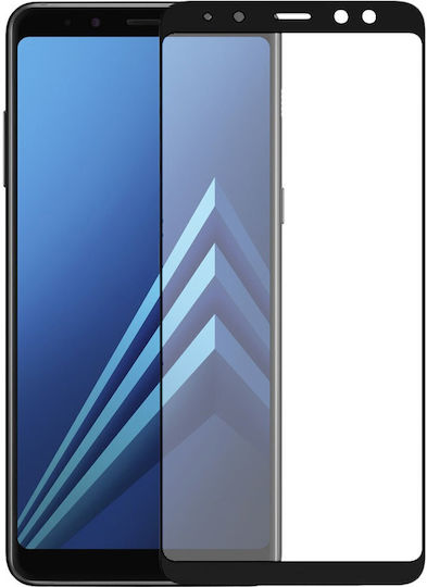 Galaxy 2.5D Full Face Tempered Glass Negru (SAMSUNG Galaxy A8 Plus (2018))