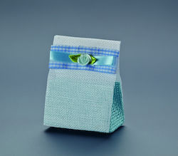 Pouch Sky Blue Flower My14524 Nv-Pouch My14524