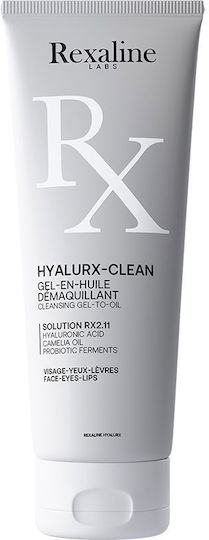 Hyalurx-Clean Gel Ντεμακιγιάζ Προσώπου 125ml
