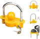 Bakaji Anti-theft Caravan Lock Towing Ball 2 Keys 02841080