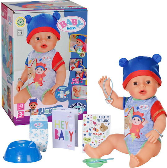 ZAPF Creation Baby-Puppen-Set Jonas 43 cm.