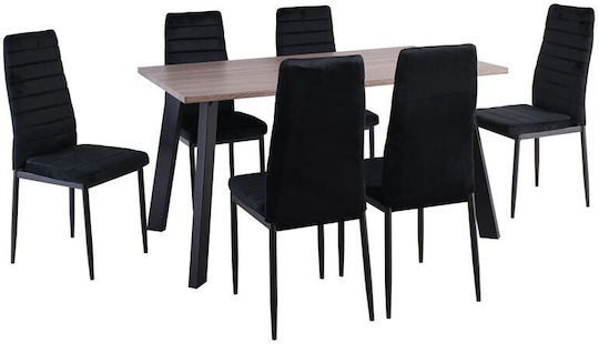 Sufragerie Jetta-baxter 7buc 140x80buc