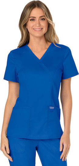 Cherokee Women's Blue Medical Blouse