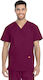 Dickies Unisex Burgundy Pants & Blouse Set Cotton and Polyester