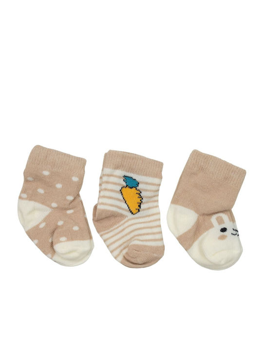 Findik Bebe Детски чорапи Coffee 3 Чифта