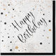 Party-Servietten Essensservietten 33cm Happy Birthday 20 Stück