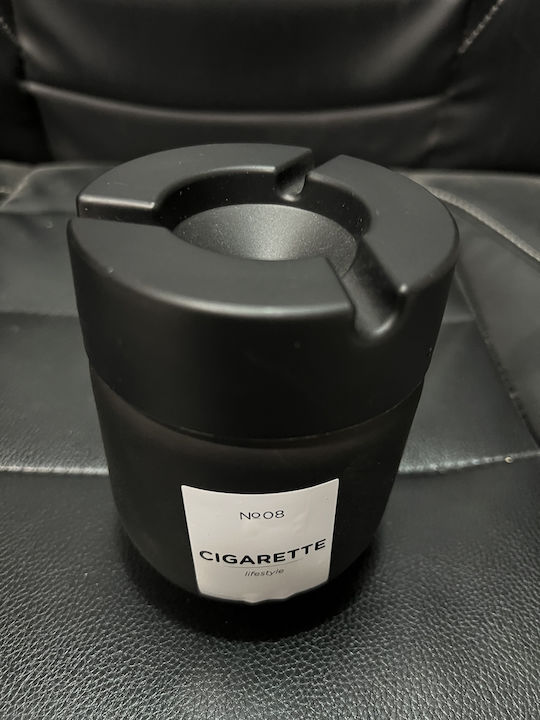 Τασάκι Γυάλινο Στρογγυλό Μαύρο 9,4x10,5cm Νο513 Τασάκι Γυάλινο Στρογγυλό Μαύρο 9,4x10,5cm Νο513