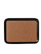 Dreptunghiular Tavă de Servire Antiderapant cu Fildeș în Culoare Negru 46x36cm 365008 1buc