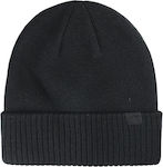 4F Beanie Ανδρικός Σκούφος Πλεκτός σε Μαύρο χρώμα