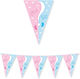 Γιρλάντα Gender Reveal Baby Boy Girl 300 Εκ