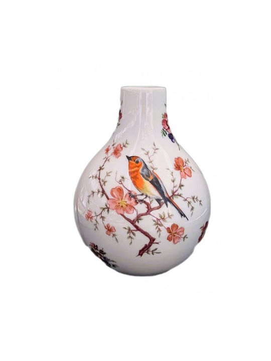 WM Collection Weihnachtlich Vase Porzellan L14xB11cm.