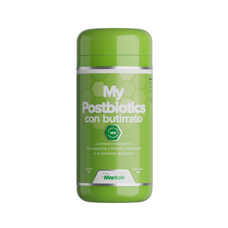 Meetab My Postbiotics Συμπλήρωμα για την Ενίσχυση του Ανοσοποιητικού 60 κάψουλες