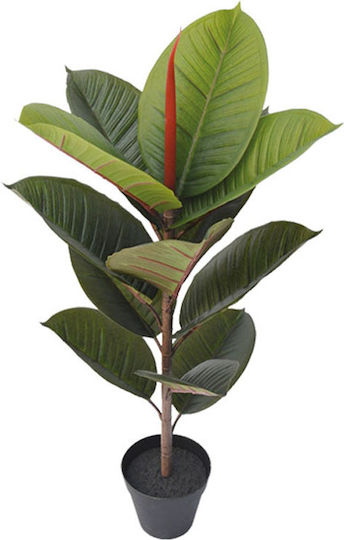 Rubber Tree Real Touch Potted Plant H70cm 6/Box 04-20007 18823