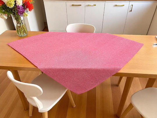 Linea Home Kariert Leinen Coral 100x100cm