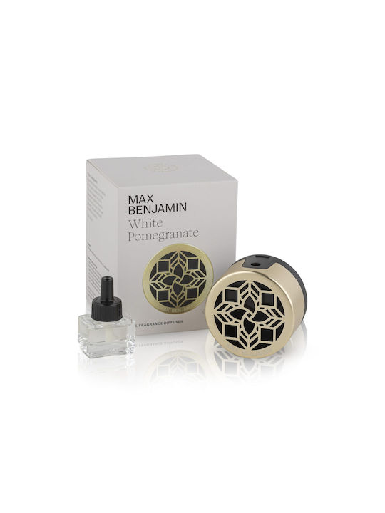 Електрически Ароматен Дифузер За Стена & 15ml Замяна Масла Бял Нар Max Benjamin